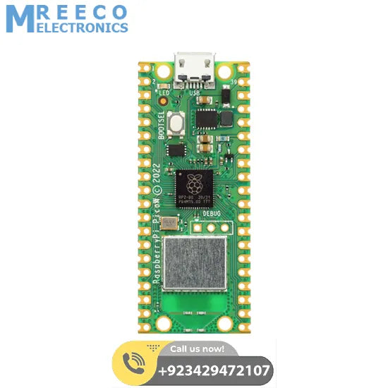 Raspberry Pi Pico W, RP2040+ (EU Version)