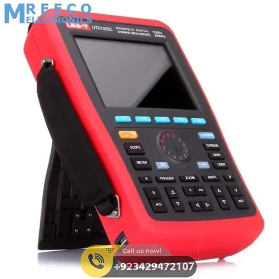 Handheld Digital Storage Oscilloscope DSO UNI T UTD1202C - Back View