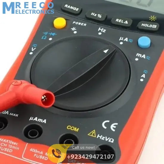Digital Multimeter UNI T UT60B - Bottom View