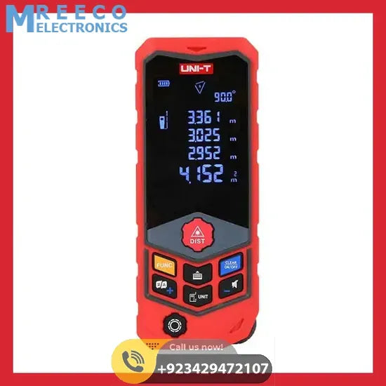UNI-T LM50D laser distance meter - Front View
