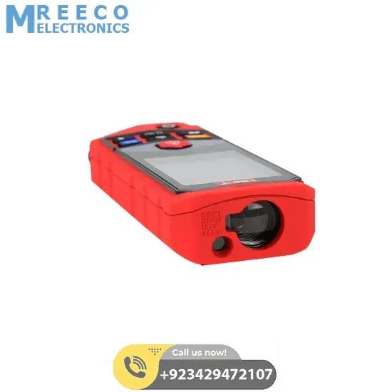 UNI-T LM50D laser distance meter - Side View
