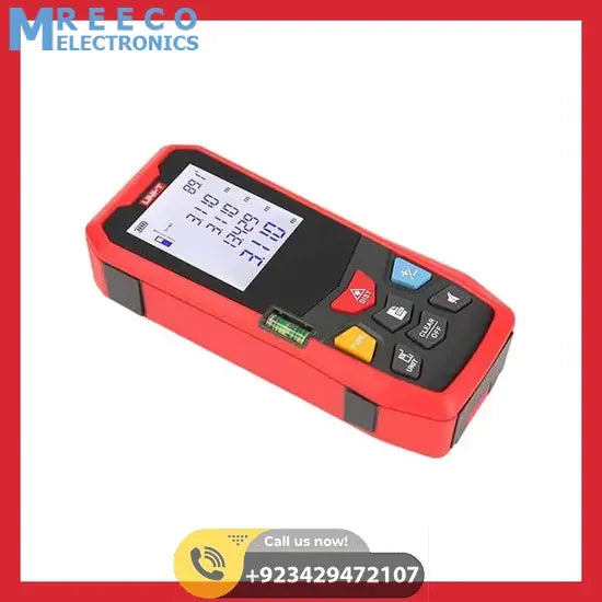 UNI-T LM80 laser distance meter - Back View
