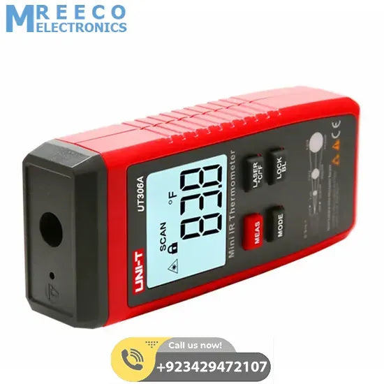 UNI T Mini Infrared Thermometer UT306A - Back View