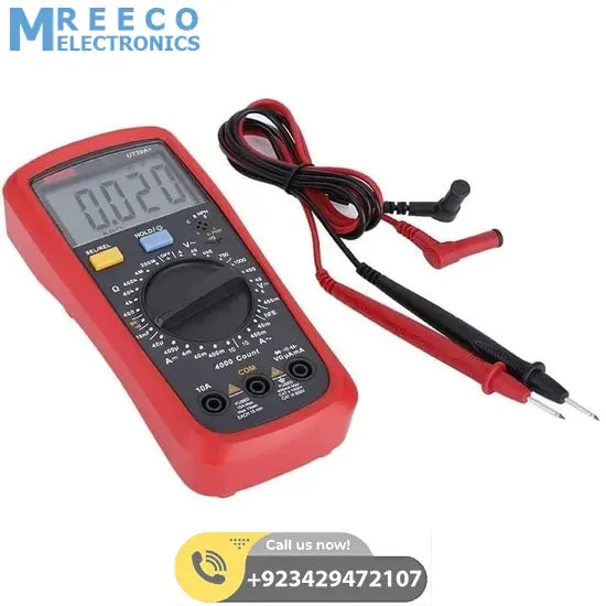 UNI T Digital Multimeter UT39A+ - Side View