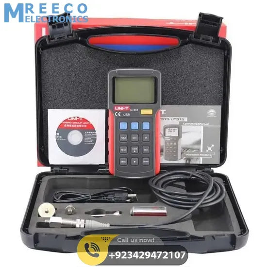 UNI T Vibration Tester Meter UT315 - Side View