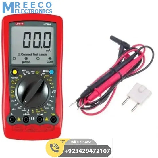 General Digital Multimeter UNI T UT58A - Top View