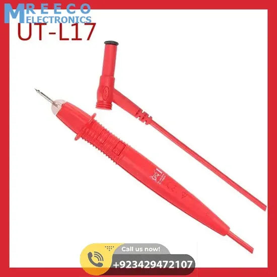 UNI-T UT-L17 Meter Lead with LED Light - Side View