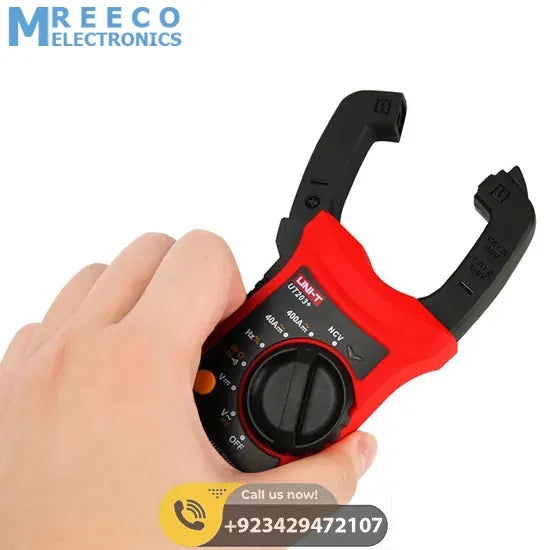 UNI T UT203+ Digital Clamp Multimeter - Back View