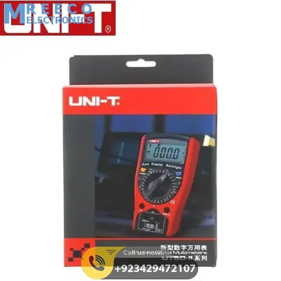 UNI T UT50C Modern Digital Multimeter - Angle View