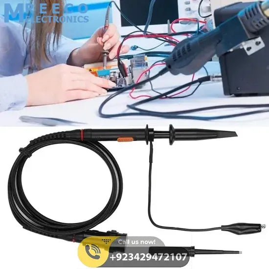 UNI T 60Mhz Passive Probe Lead Oscilloscope UT P03 - Top View