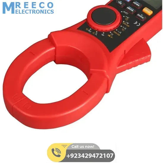 True RMS Digital AC/DC Clamp Meter 2500A UNI T UT222 - Back View