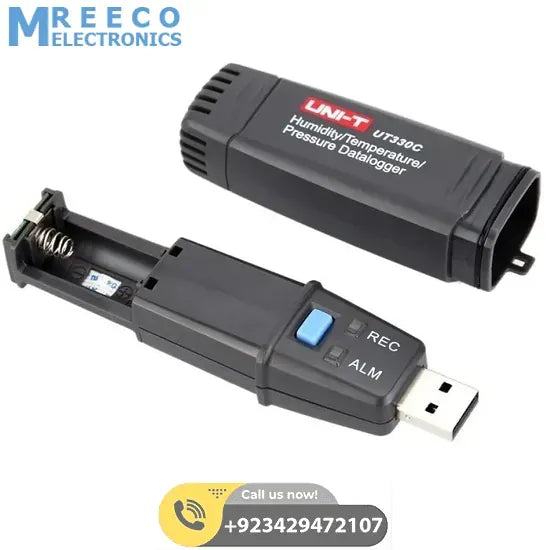 UNI T USB Data logger UT330C - Top View