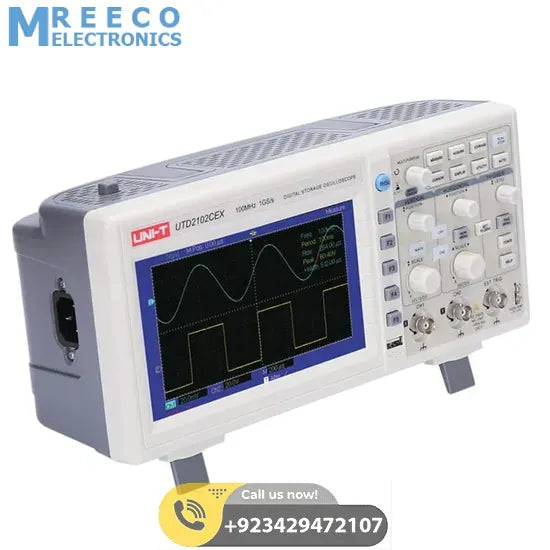 Digital Storage Oscilloscope 2 Channel DSO UNI T UTD2102CEX - Bottom View