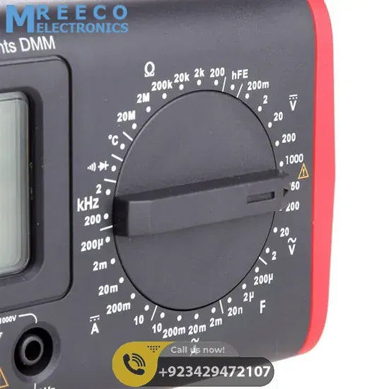 UNI T Bench Type Digital Multimeter UT801 - Angle View