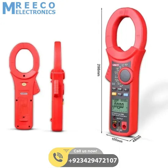 AC Clamp Meter 2000A UNI T UT220 - Top View