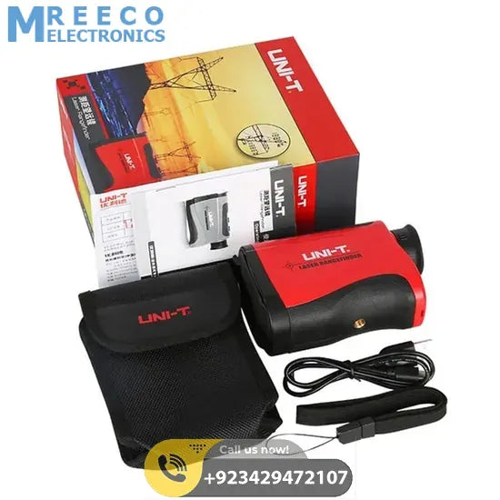 UNI T Laser Rangefinder Telescope Range Distance Meter LR600 - Side View