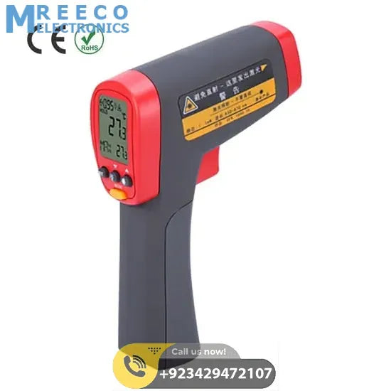 Infrared IR Laser Thermometer UNI T UT301A - Top View