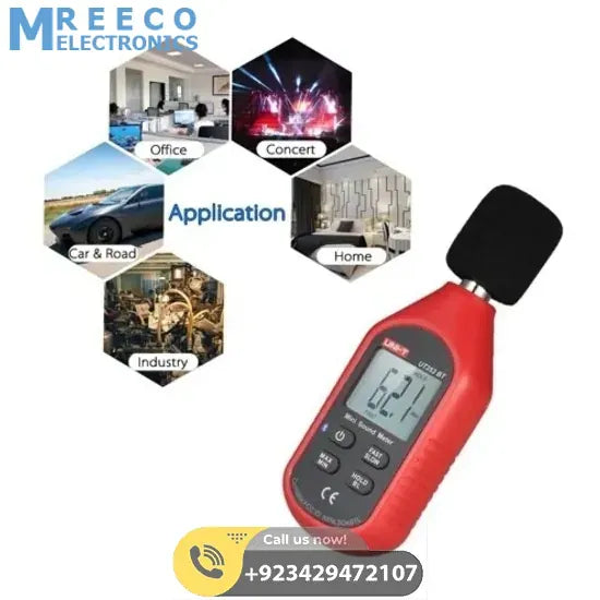 UT 353BT UT353BT UNI T Mini Sound Level Meter UT353BT - Top View