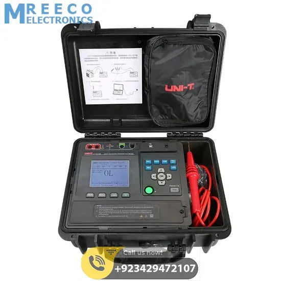 UNI-T UT516B Insulation Resistance Tester - Front View