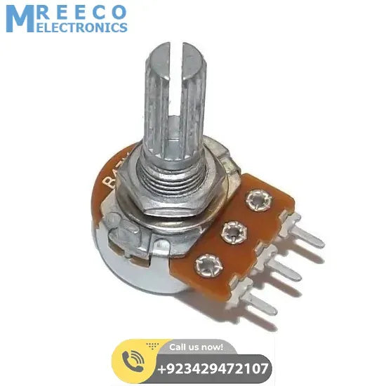 50K Variable Resistor Potentiometer Volume Type - Front View
