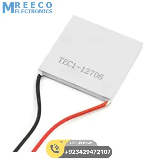 Thermoelectric Cooler Peltier Module TEC1-12706 12VDC 6A Cooling Refrigeration Plate - Front View