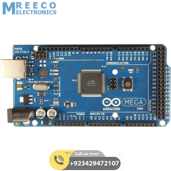 Arduino Mega 2560 R3 In Pakistan - Back View
