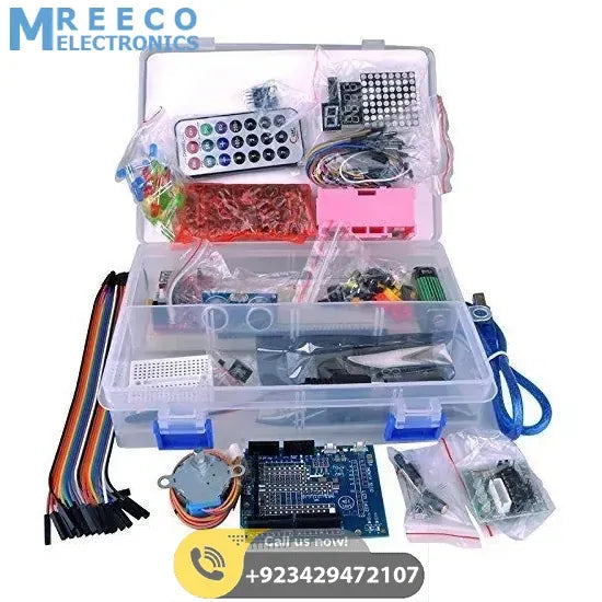 Arduino Starter Kit In Pakistan Arduino Basic Kit Arduino Beginner Kit - Front View
