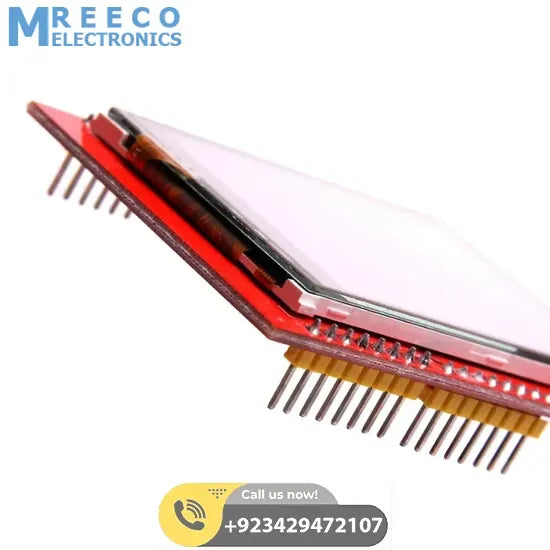 Arduino Uno 2.4 inch TFT LCD Shield - Back View