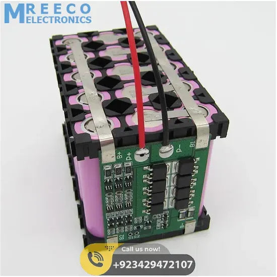 3S 25A BMS Circuit Li-ion Battery Charging Protection 3SJH25A-C In Pakistan - Side View
