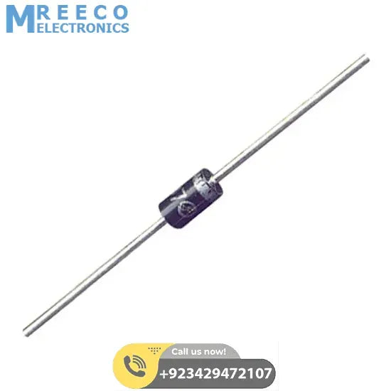 1N4007 Rectifier Diode - Front View