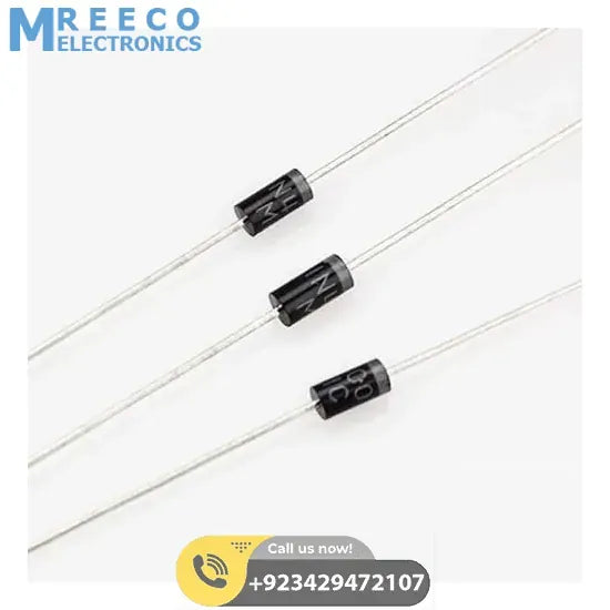 1N4007 Rectifier Diode - Side View