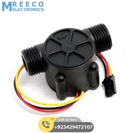 YF-S201 Arduino Water Flow Sensor Water Measurement Sensor in Pakistan - Back View