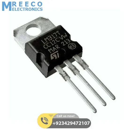 Adjustable Voltage Regulator LM317 - Front View