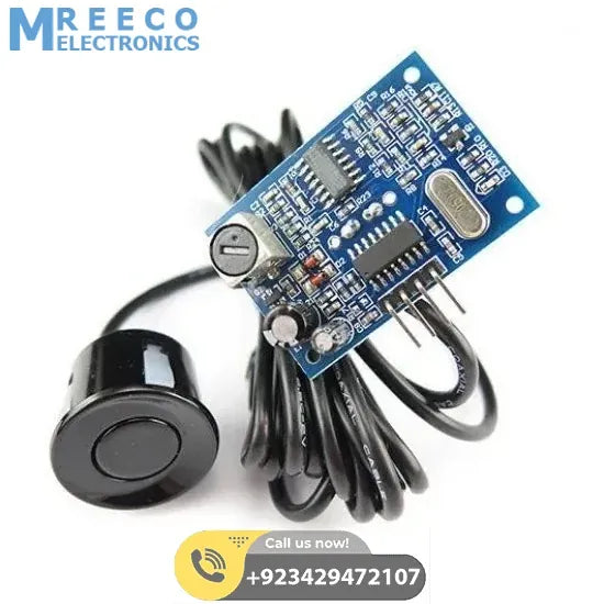 AJ-SR04M v3.0 Waterproof Ultrasonic Distance Sensor - Front View