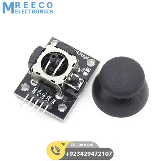 Dual Axis XY Analog Joystick Module KY 023 2 Axis PS2 Joystick Control Lever Breakout Sensor - Side View