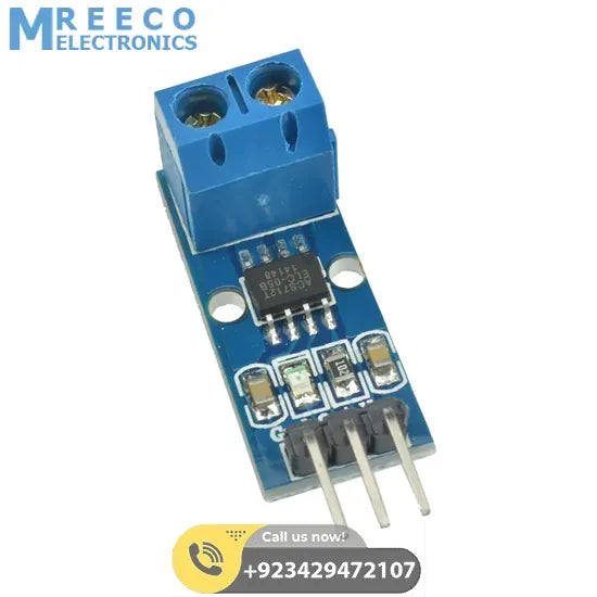 30A range Current Sensor Module ACS712 in Pakistan - Front View