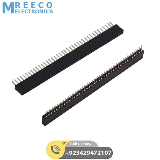 40 Pin 2mm Pitch Female Header In Pakistan - Top View