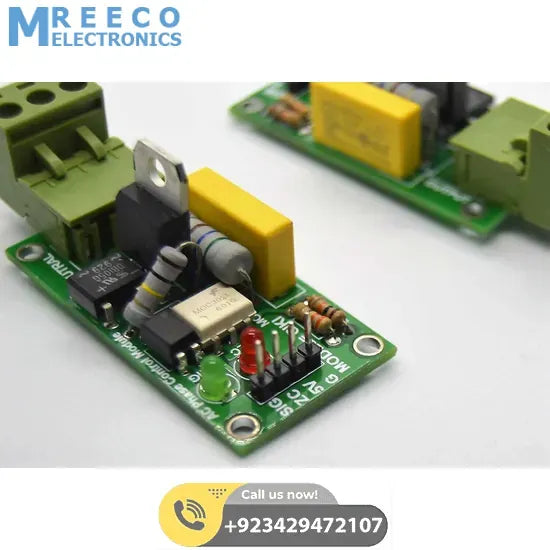 Arduino 1 Channel Triac Module With Zero Crossing Sensor - Front View