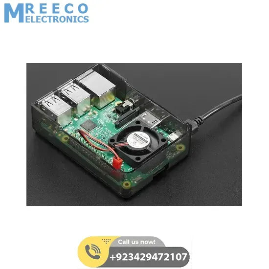 5V Raspberry Pi 4 fan - Back View
