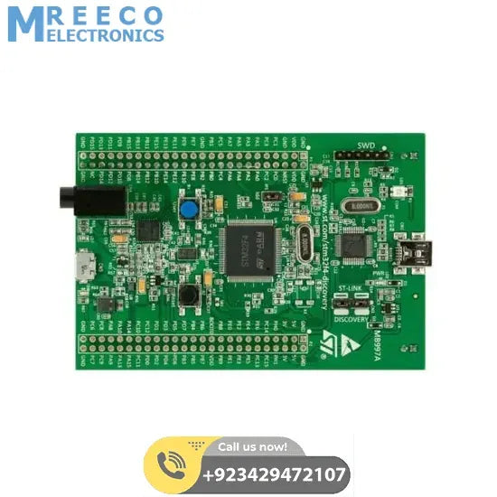 STM32f4 STM32f407 Discovery Kit Arm Cortex-M4 Development Board In Pakistan - Side View