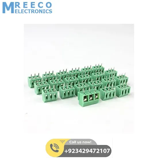 3 Pin Connector Tblock 3 Pin - Side View