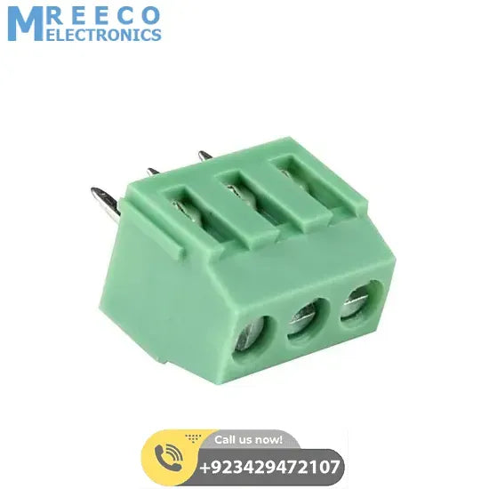 3 Pin Connector Tblock 3 Pin - Back View