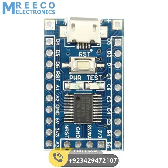 STM8S003F3P6 STM8 Minimum Development Board In Pakistan - Front View