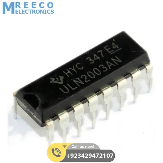 ULN2003 IC - Front View
