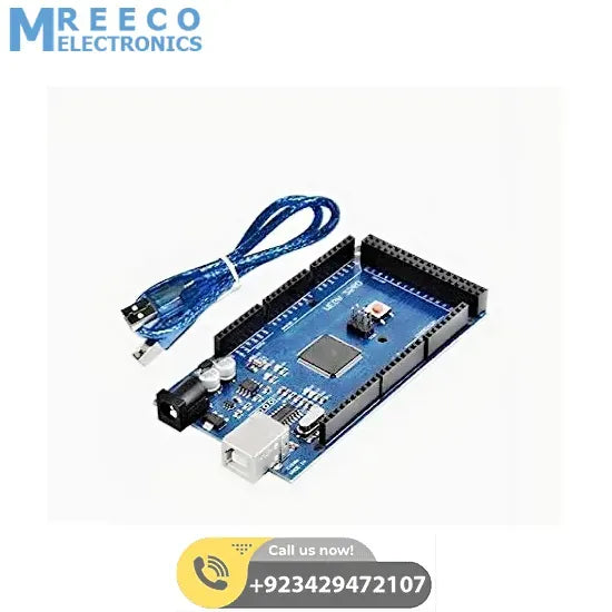 CH340 Arduino MEGA 2560 With Cable In Pakistan - Back View