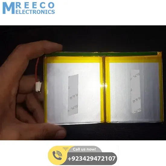 6000mAH 3.7v Lithium-ion battery Li-ion Battery - Back View