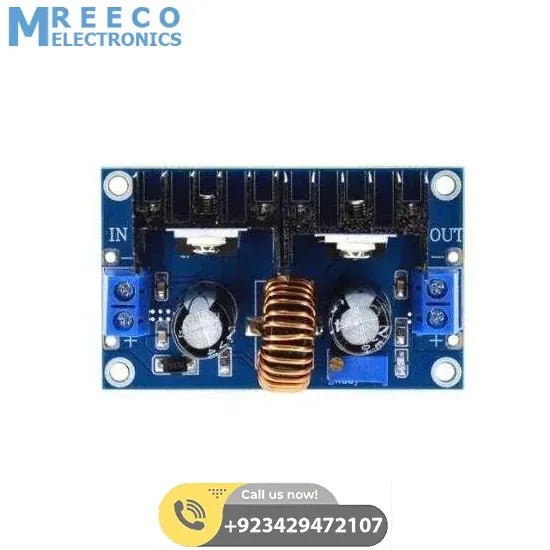 XH-M407 XL4016E1 DC To DC Buck Voltage Regulator 8A Module - Back View