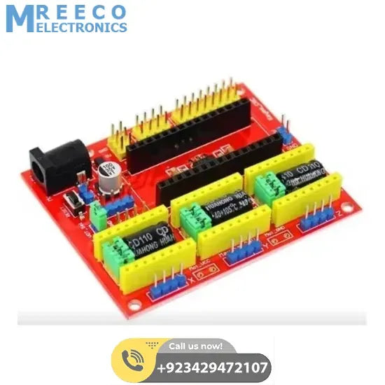 Arduino Nano CNC Shield V4 Expansion Board Stepper Motor Driver Board - Front View