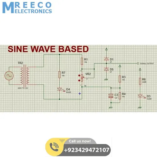 PT Module DC Or AC Voltage Sensing Module Arduino Ac voltage Sensor Module - Bottom View