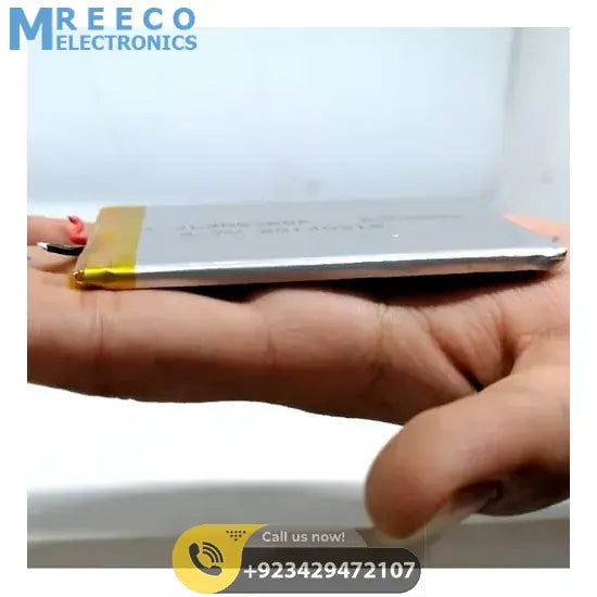 2000mAH 3.7v Lithium-ion Battery In Pakistan - Side View